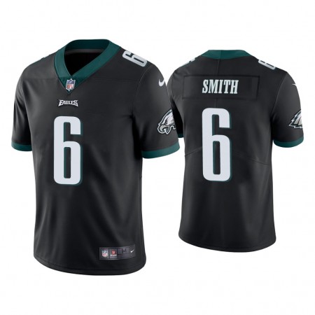 Camiseta Hombre Philadelphia Eagles DeVonta Smith 6 Nike Negro 2021 NFL Draft